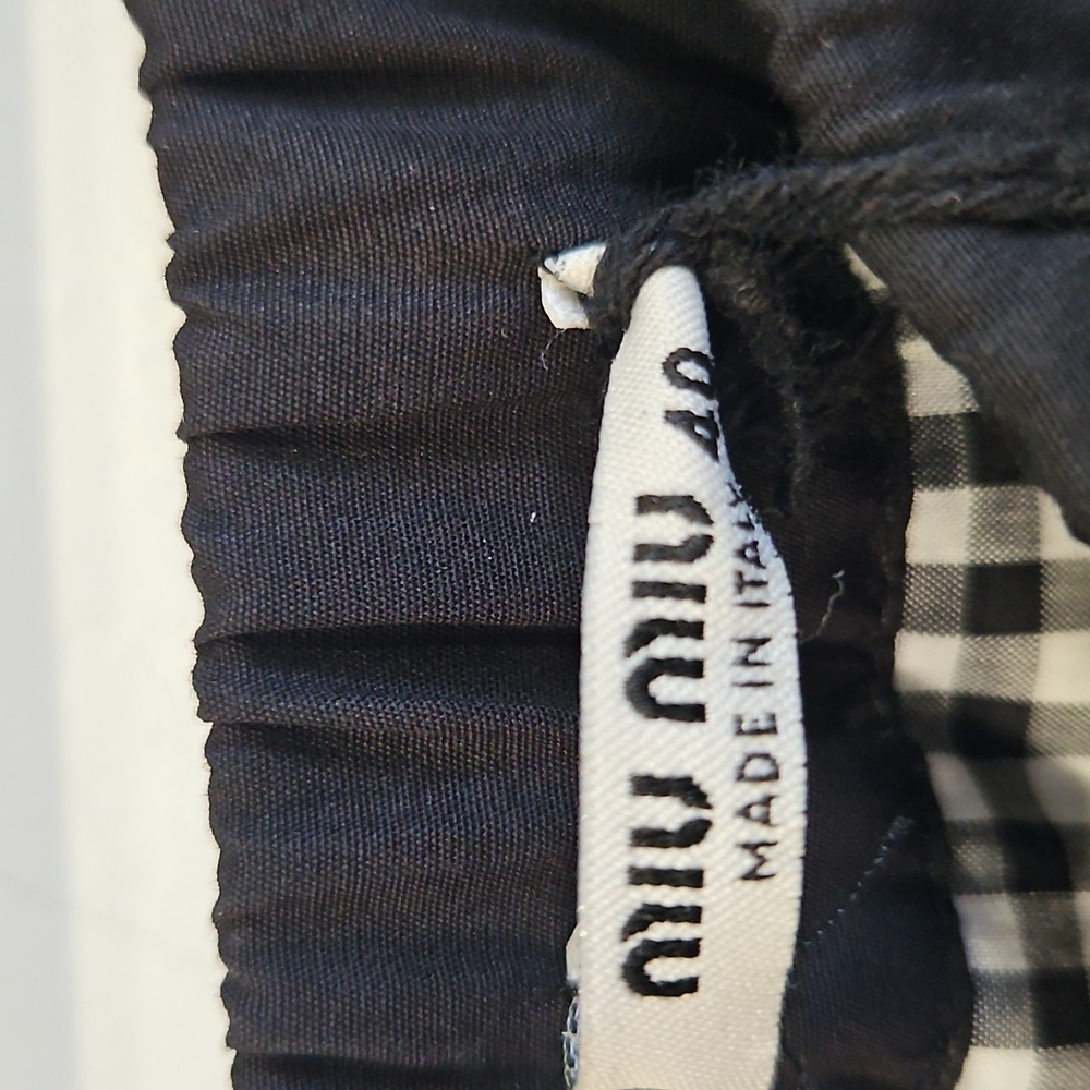 Miu Miu Gingham  Mini Skirt - Picture 3 of 9